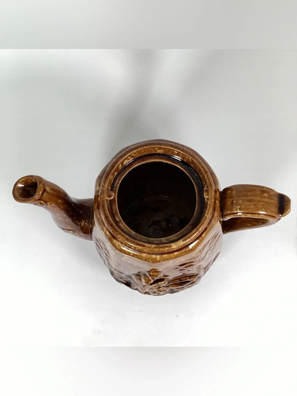 Antique Bennington Rockingham Rebekah At The Well Teapot PROFESSIONALLY REPAIR